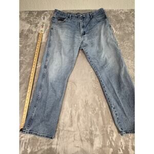 Twenty X Mens Jeans 22MWXVM Straight Leg Relaxed Fit Original Denim Blue 40X32‎